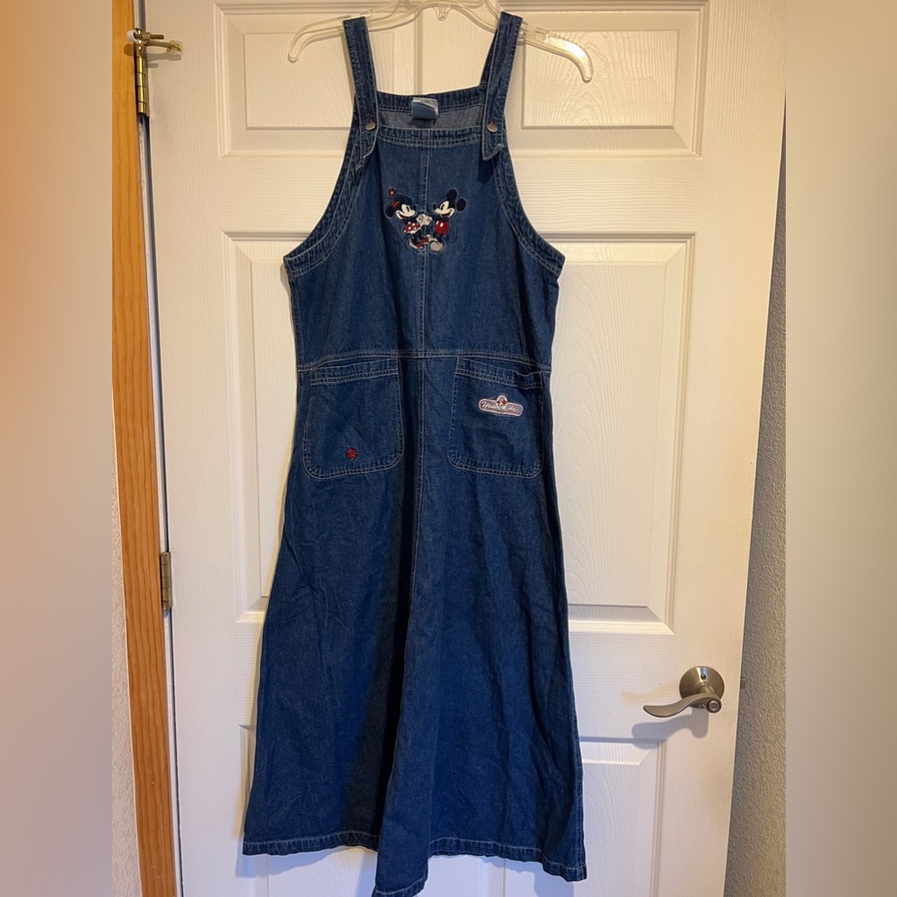 Vintage Disney store denim dress size medium